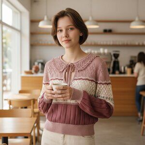 Vintage Dead Stock Tulip Sweater